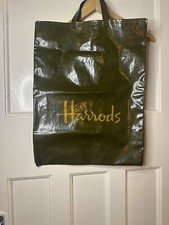 Vintage Harrods Shopping Bag