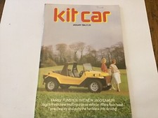 Kit Car Jan 1984 Jago Samurai, Tigress hustler KVA Wyvern burlington UVA DUTTON