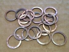 Qty 20 x COPPER WASHERS OD 17.8 mm ID 13.8 mm Thickness 0.8 mm Zenith 011648