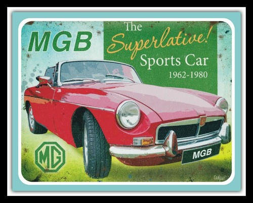 Mgb sports car - car, garage
