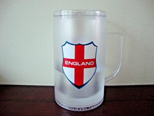 England Plastic Frosted Freezer Drinks Tankard - small chip on base