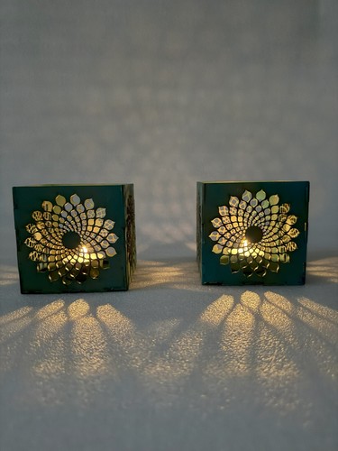 Moroccan lantern candle - moroccan,