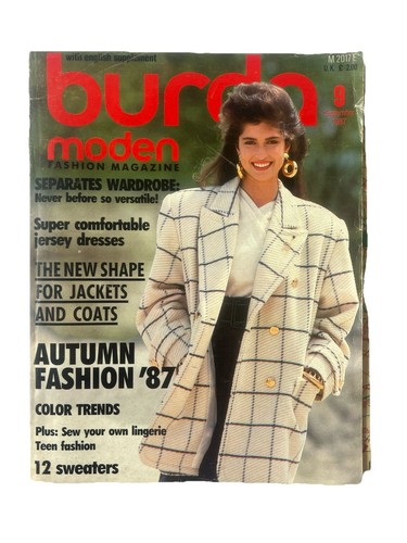 Burda sewing pattern magazine - burda,