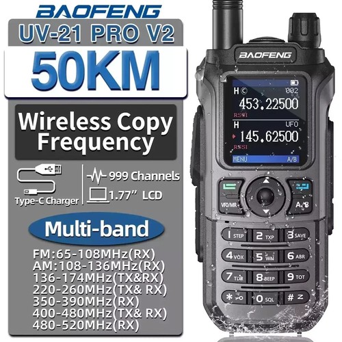 Baofeng pro v2 walkie - uv-21,