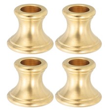 Lamp solid brass neck - brass, 4