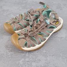 Keen Whisper Sandals Women's Size UK 4.5 Brown Waterproof Hiking Outdoor 1016577