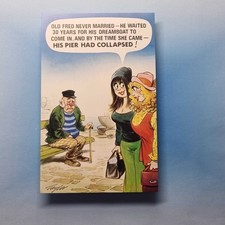 Comic Postcard C1980 Old