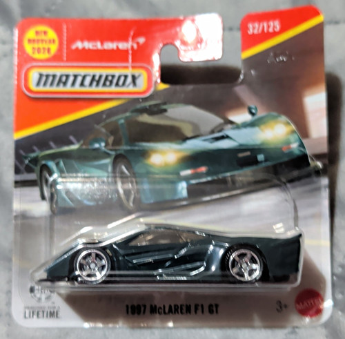 Matchbox 1997 mclaren gt - 1997, f1