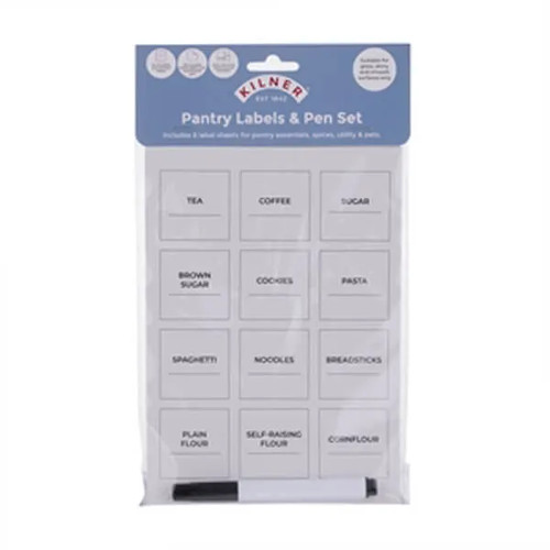 Kilner pantry labels - pantry,