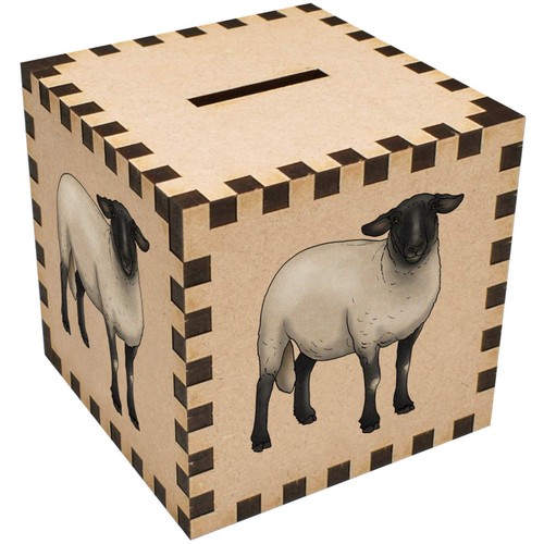 Suffolk sheep money box - money, /