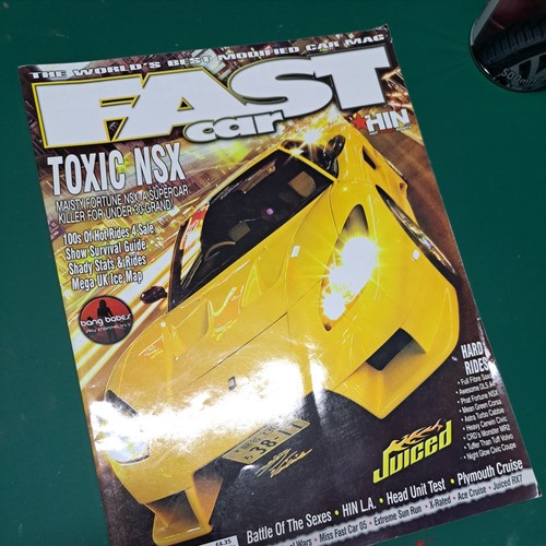 Vintage fast car magazine - fast,