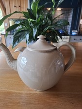 Vintage Stoneware Extra Large Teapot