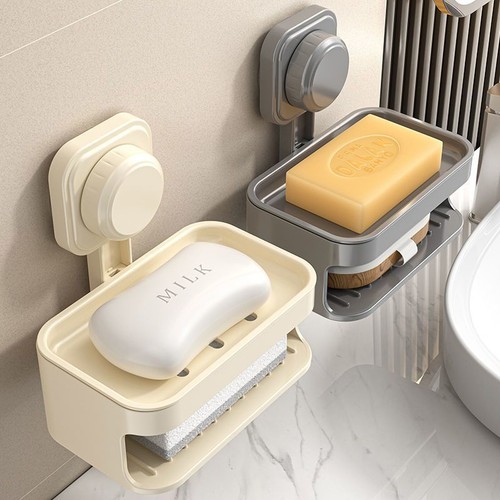 Double layer soap - double, dish