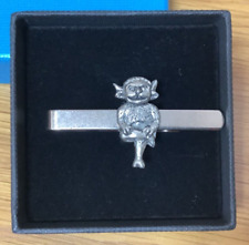 Lincoln Imp Silver Pewter Tie Clip