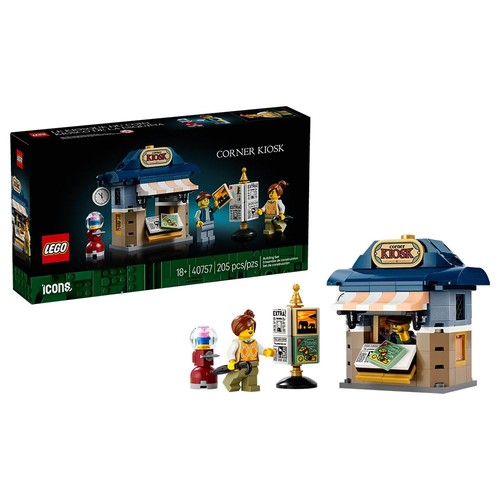 Lego icons corner kiosk - lego,