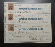 1873 ELISHA COLT US COLLINS Co