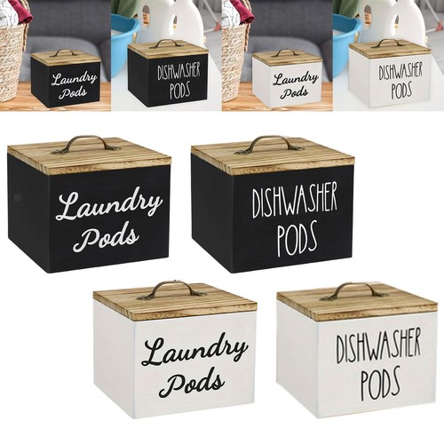 Wooden storage container with - wooden,