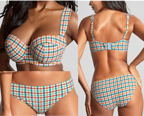 Panache seersucker bikini - panache, top