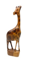 Vintage Wooden Giraffe