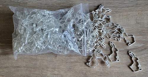 100pc easter rabbit open back - open,