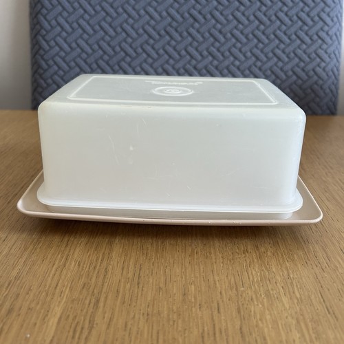 Tupperware butter dish plastic - dish,