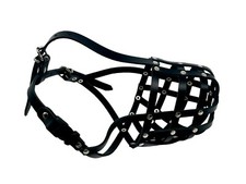 Leather Dog Muzzle | German