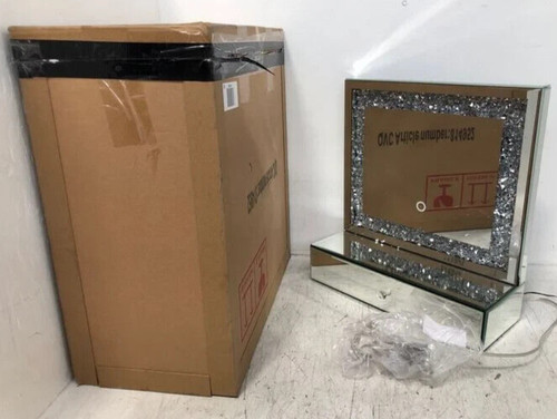 Light crystal table - up, mirror