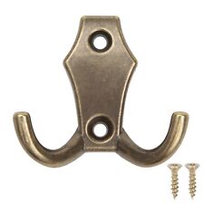 Robe Coat Towel Door Hooks with Screws Black Antique Vintage Hooks