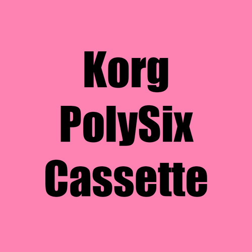 Korg polysix data recovery - data,