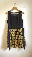 Cocktail Dress gold embroider gorgeous