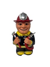 Talking Firefighter Cookie Jar