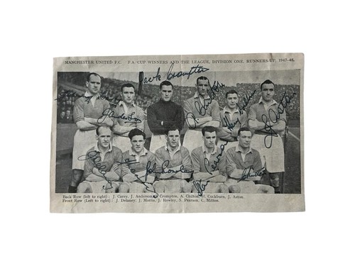 Manchester united 1947 1948 - -,