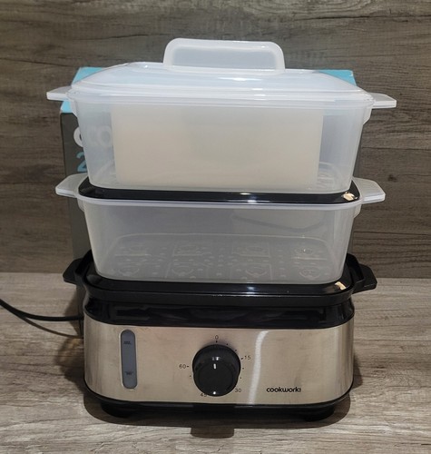 Cookworks tier food - food, steamer