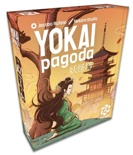 Yokai pagoda board game - game,