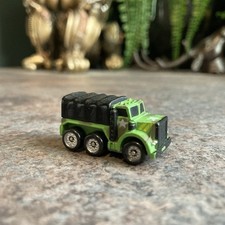 💥Micro Machines Military Army Cargo Truck Green Camo