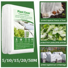 5-50M Long Frost Fleece Roll Garden Cold Weather Winter Plant Protection Cover