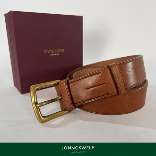 Purdey belt english oak bark - purdey,