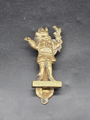 Antique cast brass door - brass,