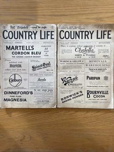 Country life magazine two - life,