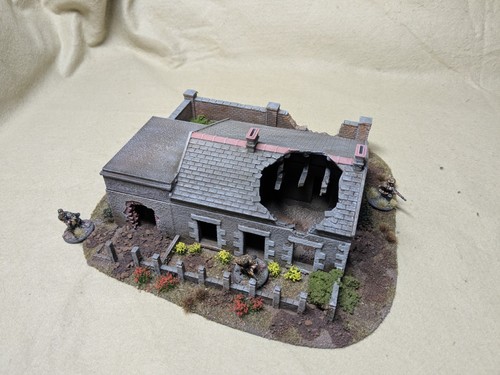 Well painted 28mm ww2 house - well,