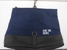 Men's Diesel Parfums "only the brave" navy blue zipped wash bag