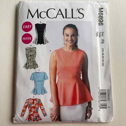 Uncut mccalls 6896 - mccalls, petite