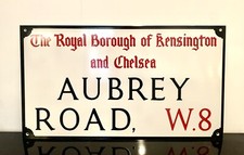 ORIGINAL London Street Sign