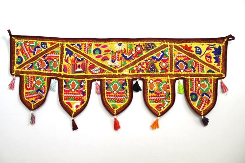 Door valance toran indian art - door,