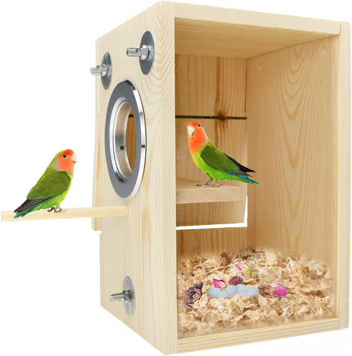 Bird nest box parakeet - nest,