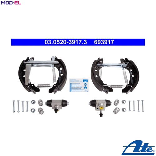 Brake shoe set - brake, 03.0520-3917.3