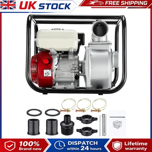 Gasoline water pump - gasoline, trash