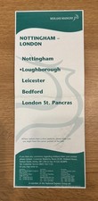 Midland Mainline Window Label - Nottingham to London St. Pancras