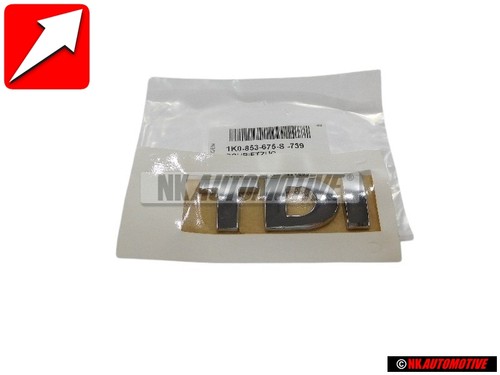 Genuine tdi rear boot badge - tdi,