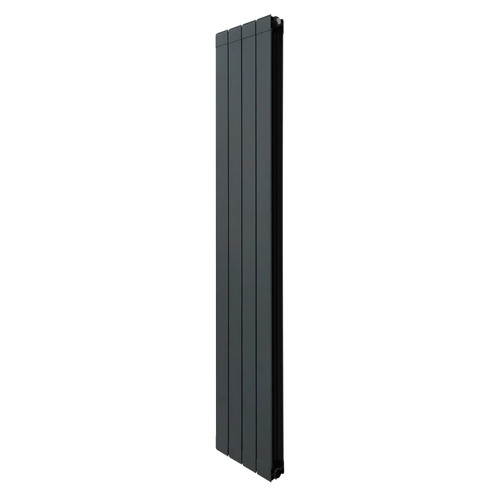 Aluminium designer radiator - aluminium,